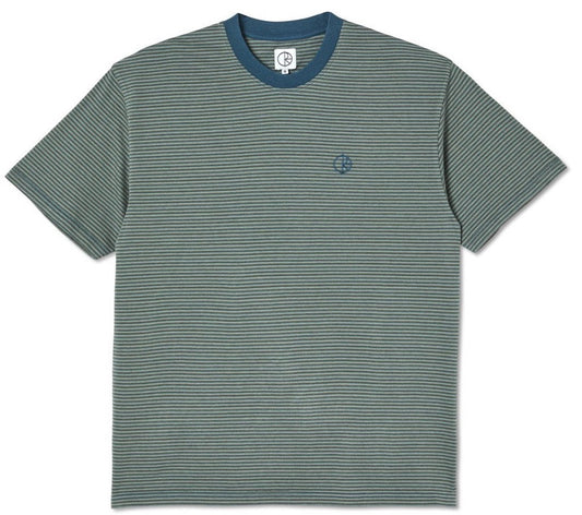 Polar Dizzy Stripe Tee - Blue