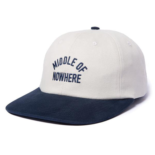 The Quiet Life Middle Of Nowhere PoloHat - Stone/Navy