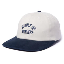 Load image into Gallery viewer, The Quiet Life Middle Of Nowhere PoloHat - Stone/Navy