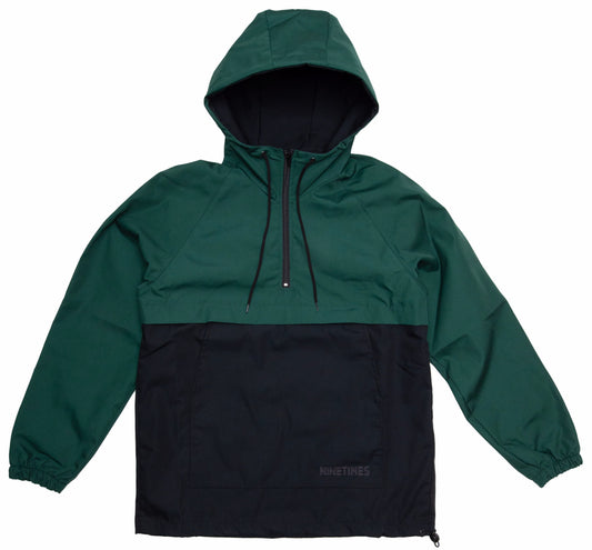 Ninetimes Anorak Jacket - Forest Green/Black