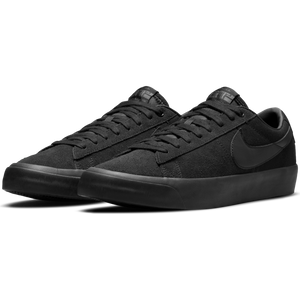 Nike blazers low black clearance