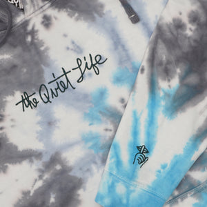 The Quiet Life Horizon Script Hoodie - Tie Dye