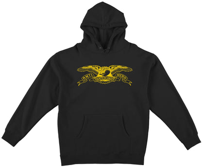 Antihero Basic Eagle Hoodie - Black