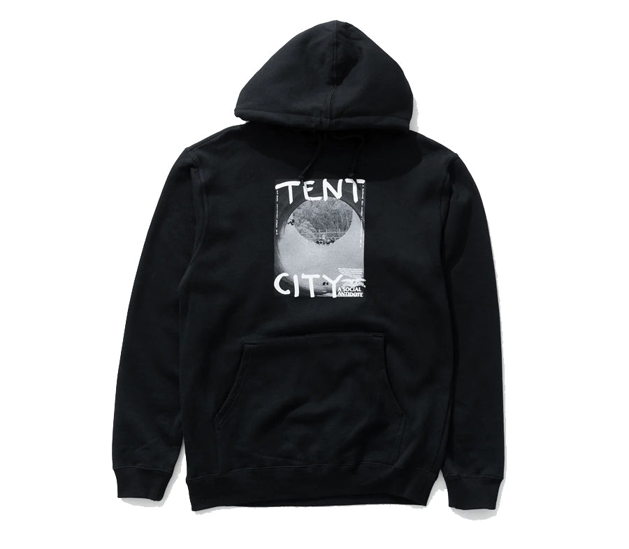 Antihero Tent City Hoodie - Black