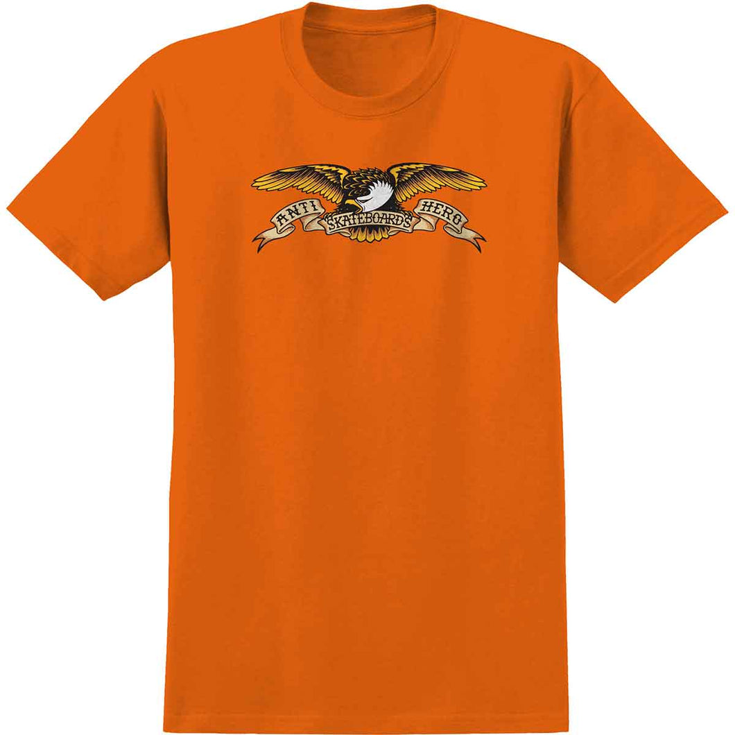 Antihero Eagle S/S T-Shirt - Orange/Multi