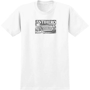 Antihero Wheel Of Antihero S/S T- Shirt - White/Multi