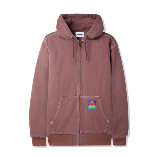 Butter Goods Heavyweight Canvas Work Jacket - Brick