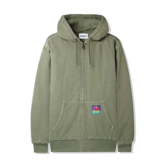 Butter Goods Heavyweight Canvas Work Jacket - Fern