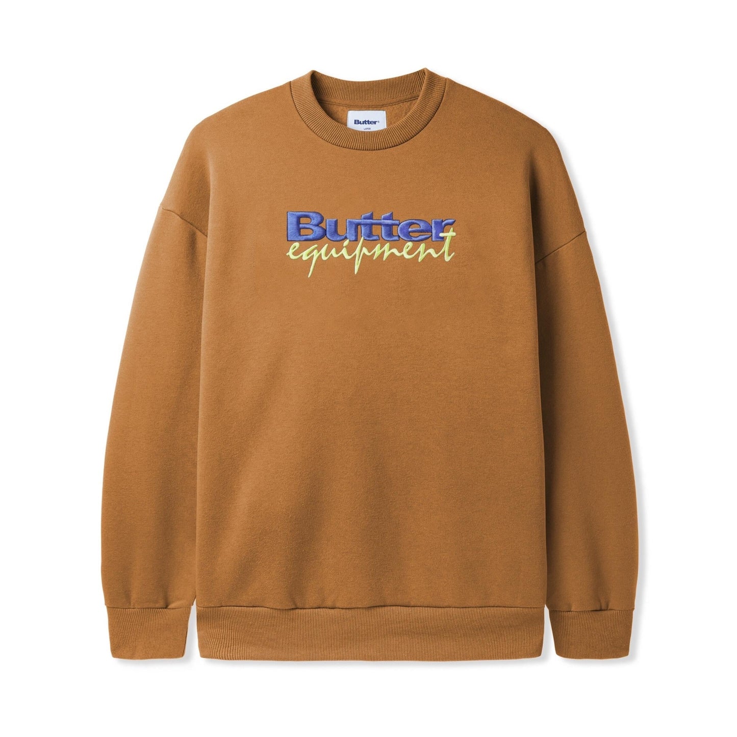 Butter Goods Equipment Crewneck - Oak