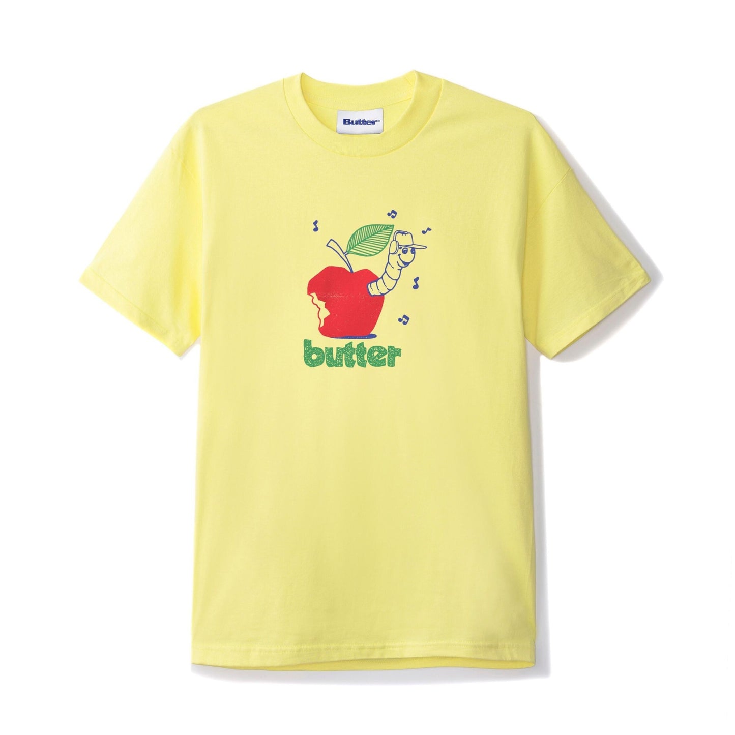 Butter Goods Worm Tee - Yellow