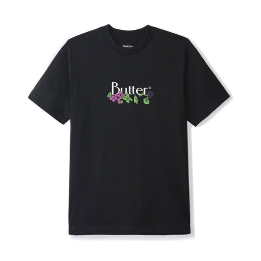 Butter Goods Vine Classic Logo Tee - Black