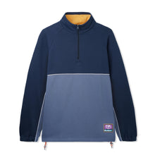 Load image into Gallery viewer, Butter Goods Forte 1/4 Zip Pullover - Navy/Denim