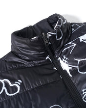 Load image into Gallery viewer, Butter Goods Jun Reversible Puffer Jacket - Black/Black