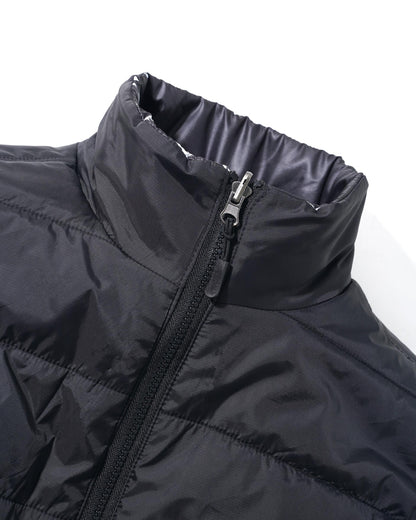 Butter Goods Jun Reversible Puffer Jacket - Black/Black