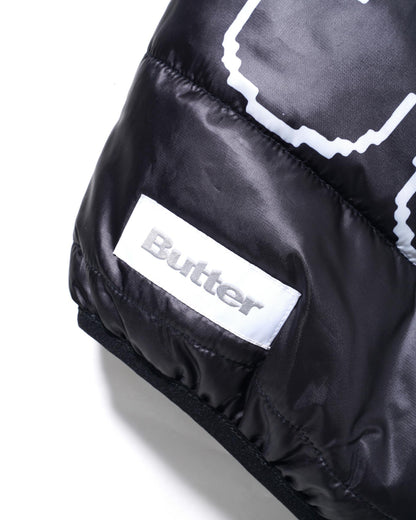 Butter Goods Jun Reversible Puffer Jacket - Black/Black