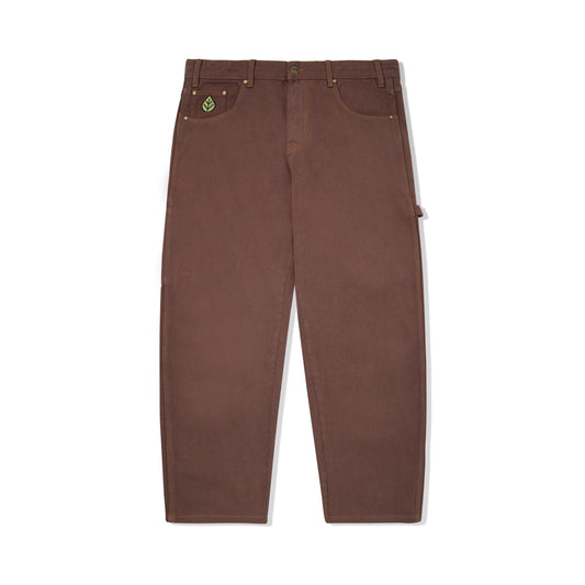 Butter Goods Weathergear Heavyweight Denim Pants - Brown