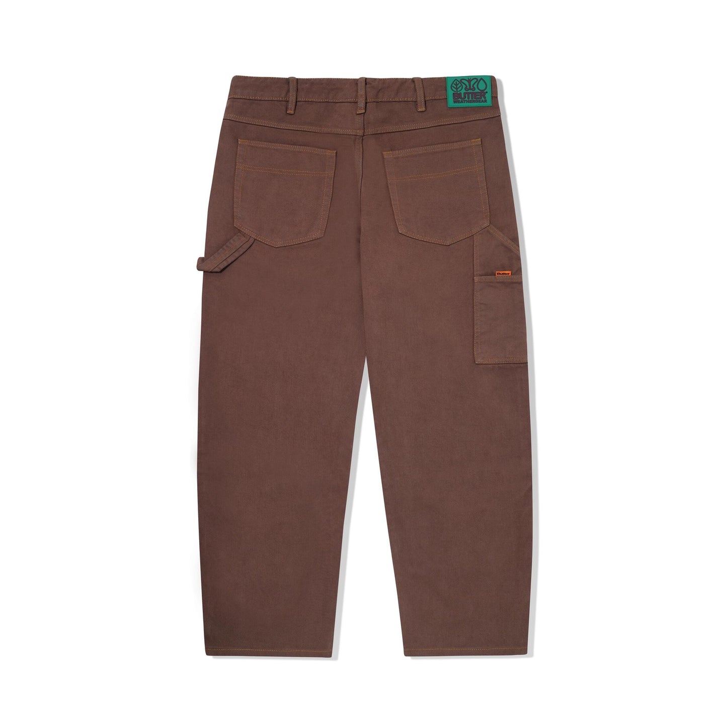 Butter Goods Weathergear Heavyweight Denim Pants - Brown