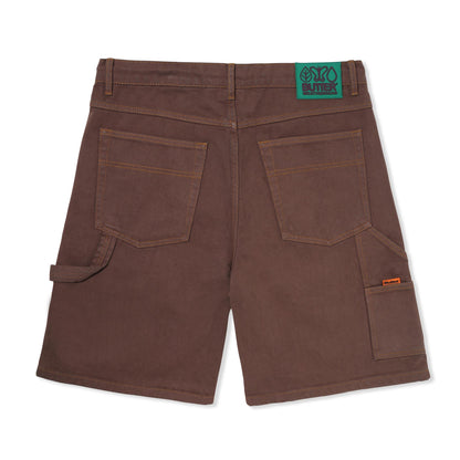 Butter Goods Weathergear Heavyweight Denim Shorts - Brown