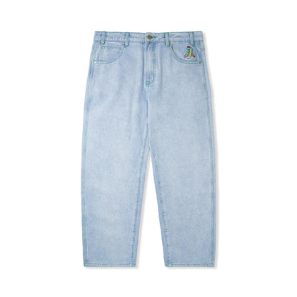 Butter Goods Martian Denim Jeans - Light Blue