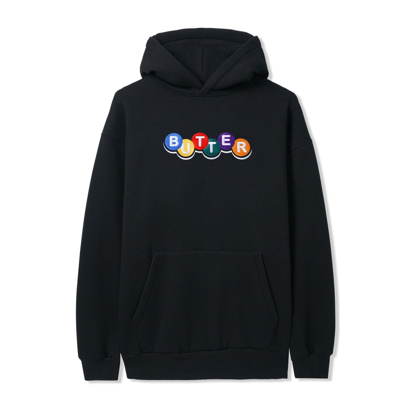 Butter Goods Lottery Embroidered Hoodie - Black