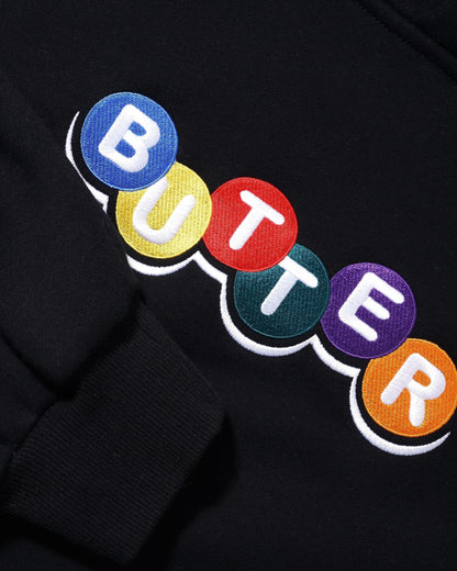 Butter Goods Lottery Embroidered Hoodie - Black