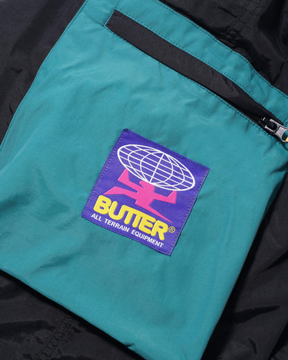 Butter Goods Terrain Jacket - Black/Teal