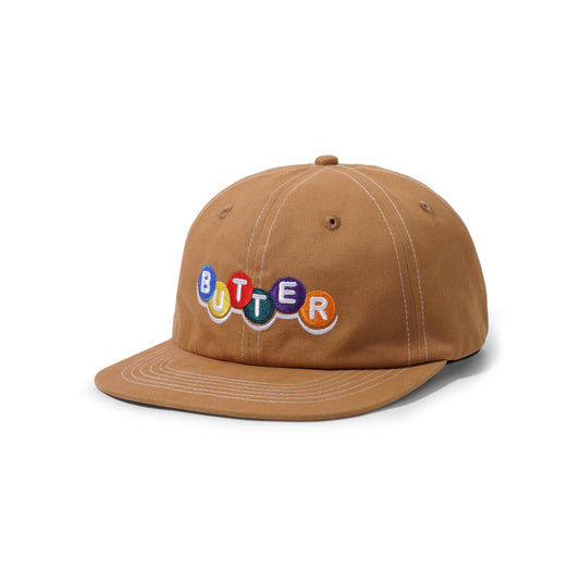 Butter Goods Lottery 6 Panel Cap - Tan