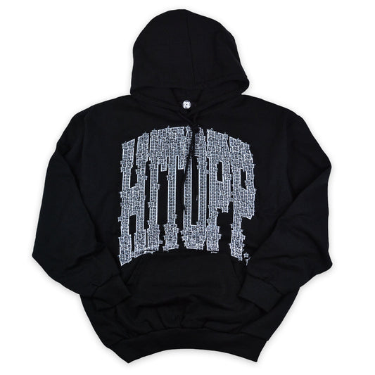 Hitopp Block Hoodie - Black