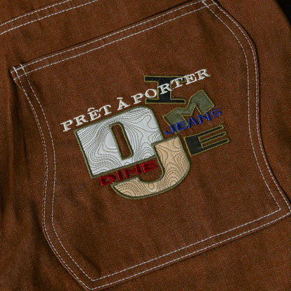 Dime DJCO Denim Pants - Brown Wash