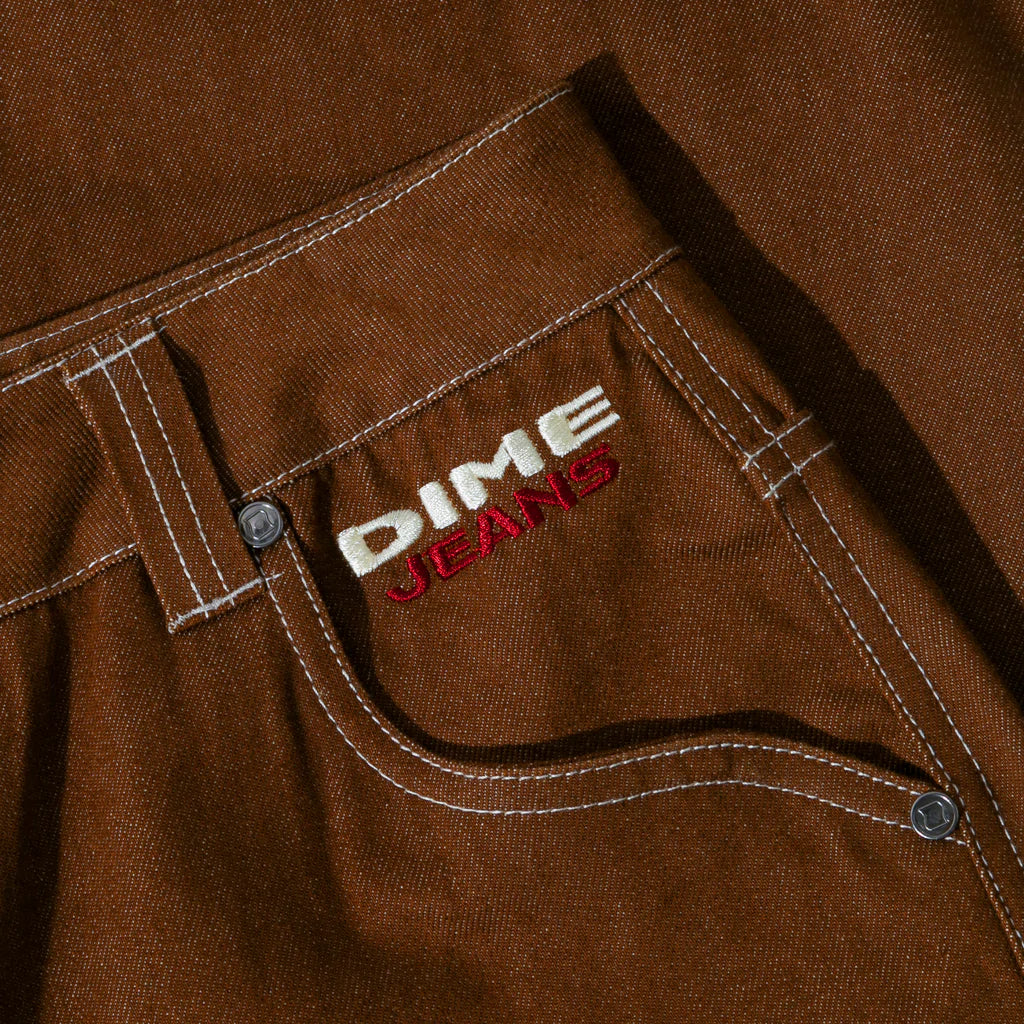 Dime DJCO Denim Pants - Brown Wash