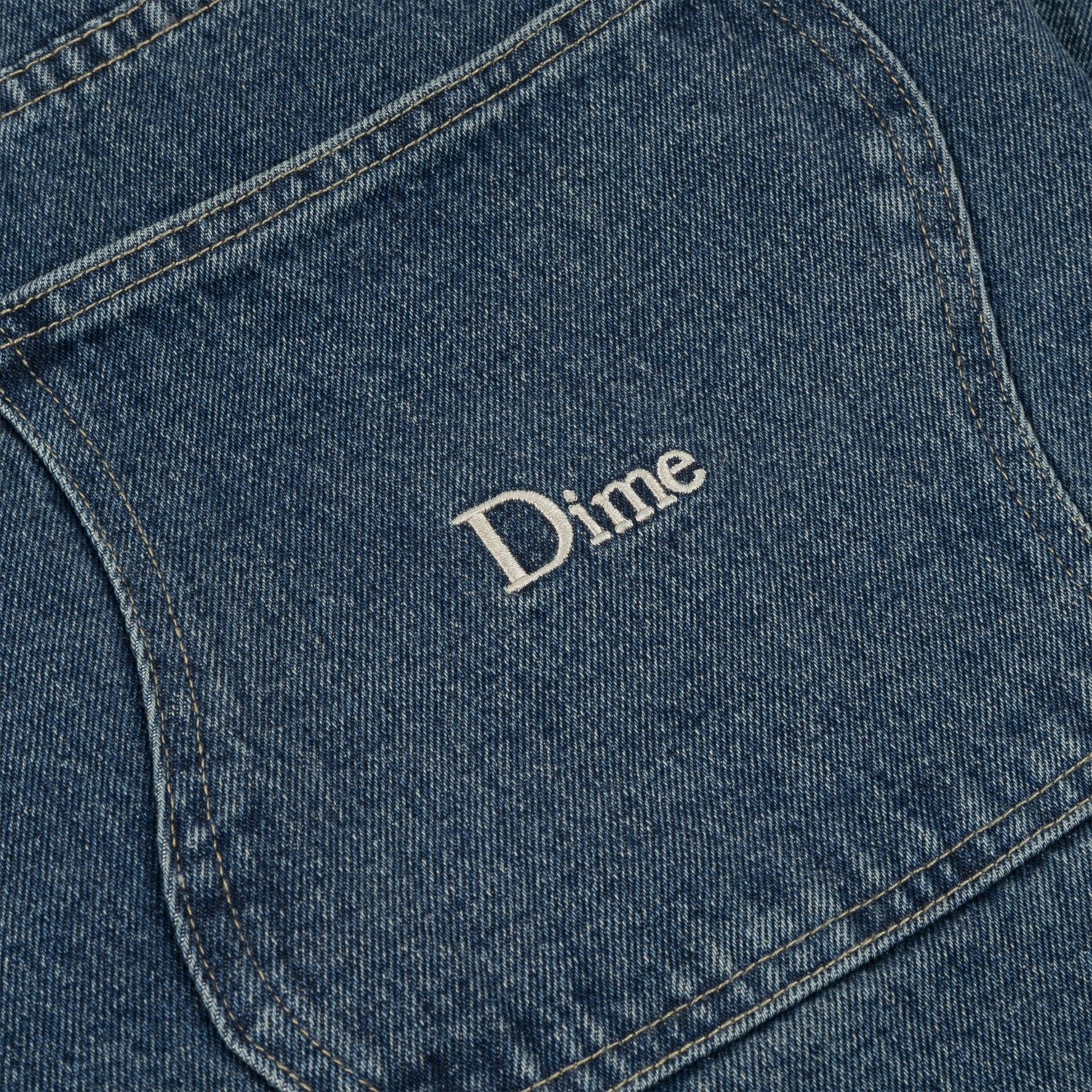 Dime Baggy Denim Pants - Stone Washed – Ninetimes Skateshop