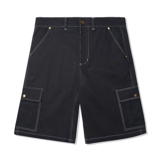 Butter Goods Baggy Cargo Shorts - Black