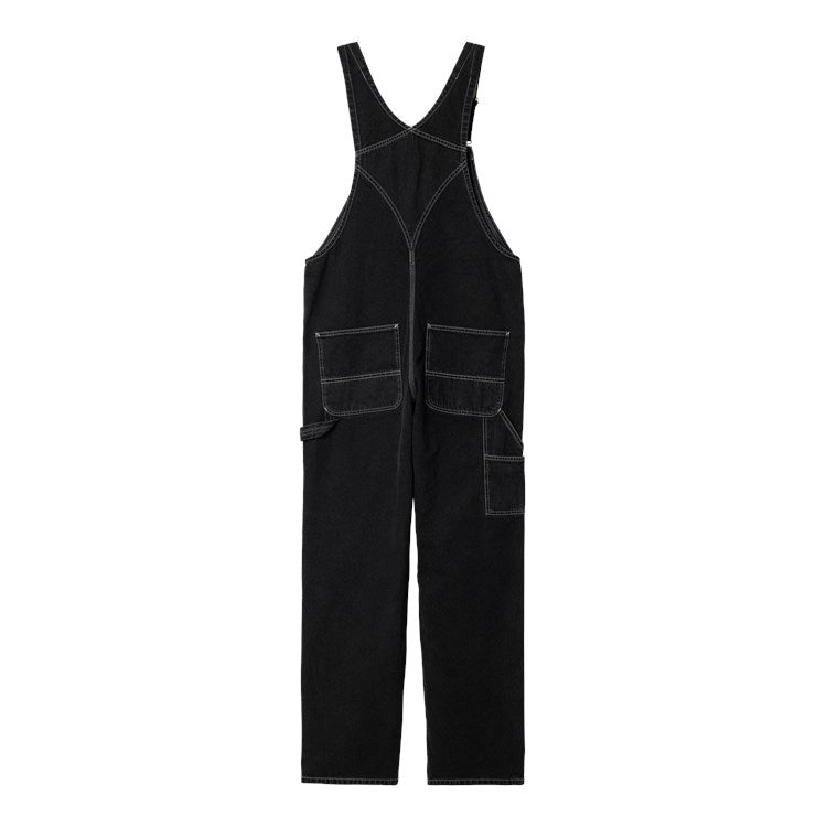 Carhartt WIP Bib Overall - Black Stone Washed