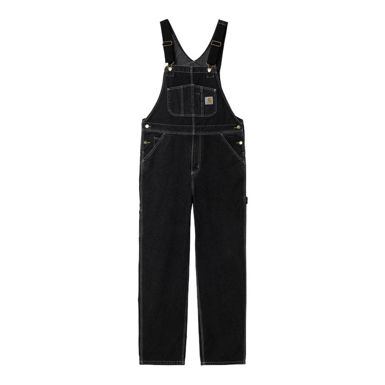 Carhartt WIP Bib Overall - Black Stone Washed