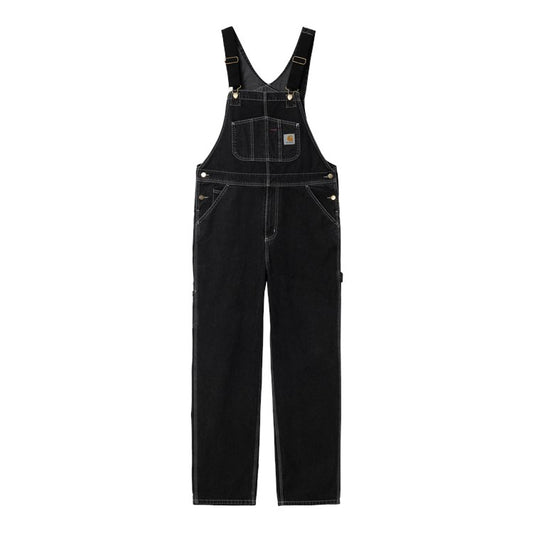 Carhartt WIP Bib Overall - Black Stone Washed