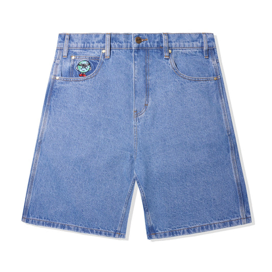 Butter Goods Blindfold Denim Shorts - Washed Indigo