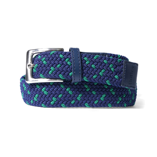 Butter Goods Braided Belt - Navy/Forest