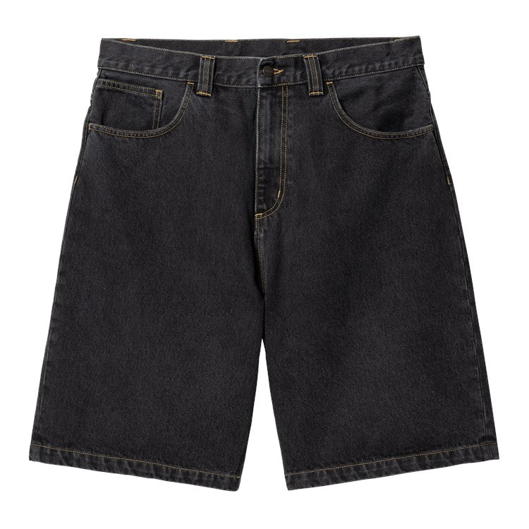 Carhartt WIP Brandon Short - Black Stone Washed