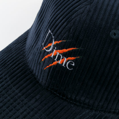 Dime Dino Corduroy Cap - Navy