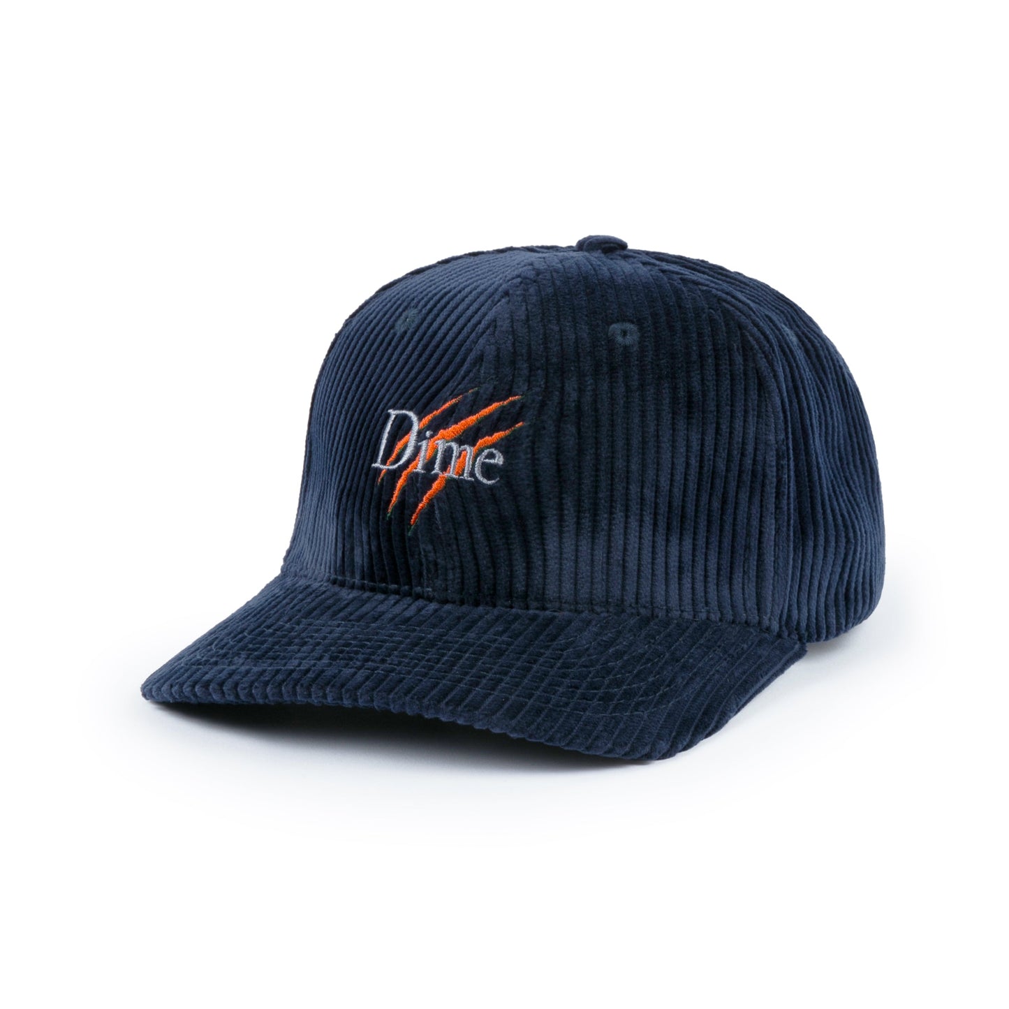 Dime Dino Corduroy Cap - Navy