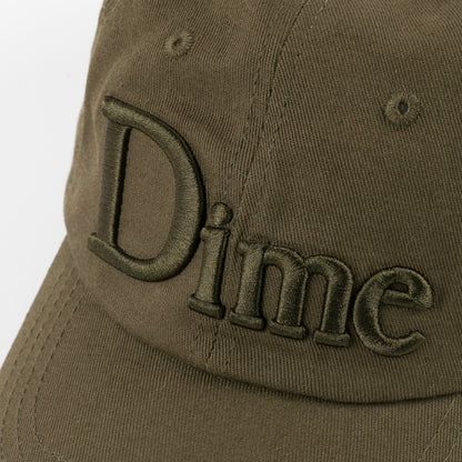 Dime Classic 3D Cap - Dark Olive