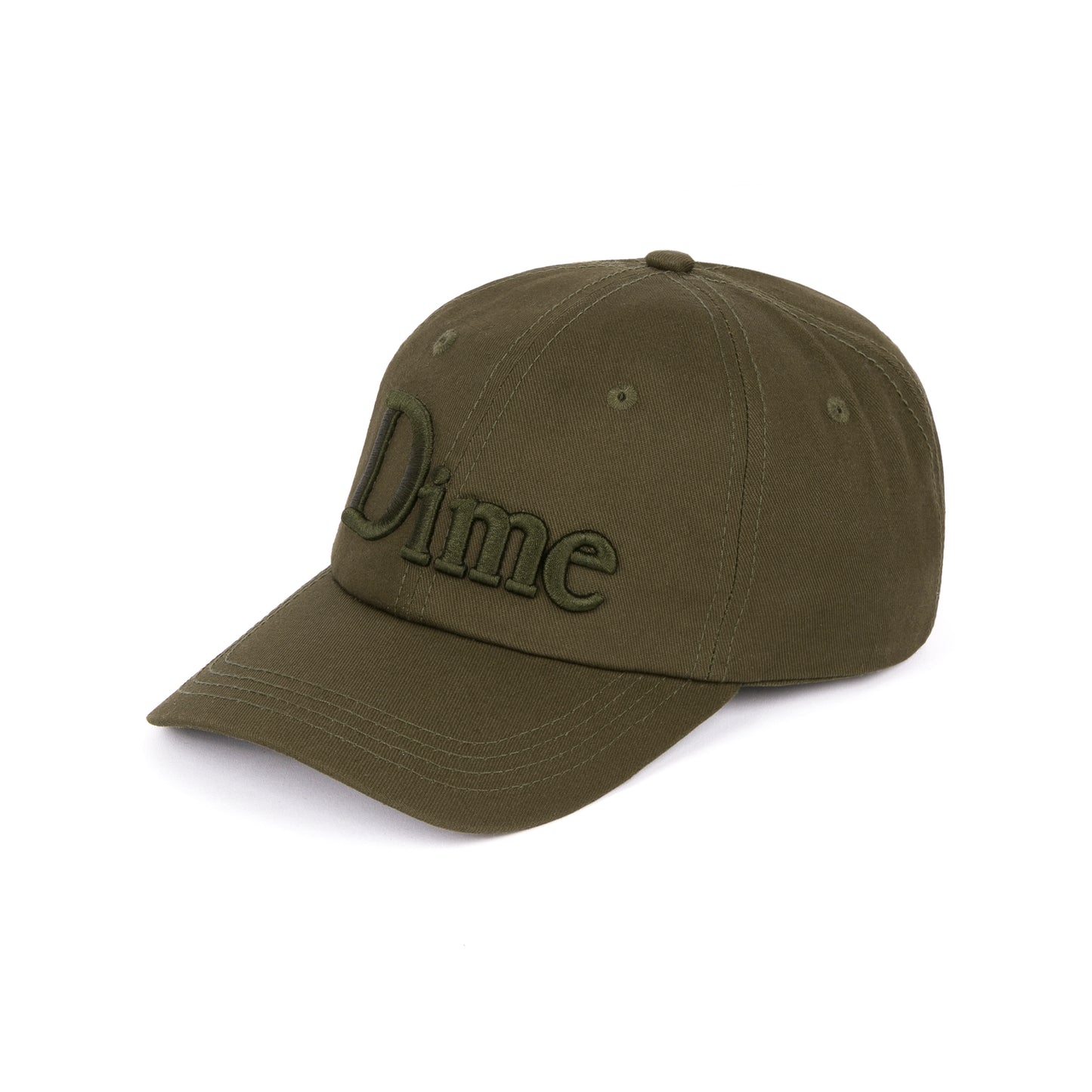 Dime Classic 3D Cap - Dark Olive