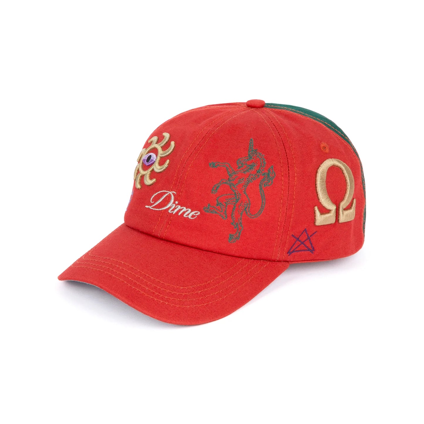 Dime Codex Mix Cap - Burnt Red