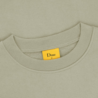 Dime Classic Small Logo Crewneck - Light Jade