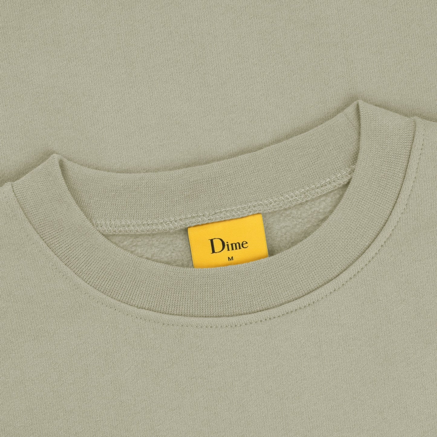 Dime Microdime Crewneck - Light Jade