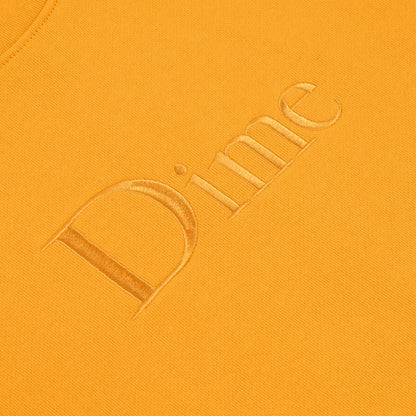 Dime Classic Logo Crewneck - Squash