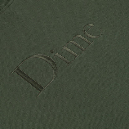 Dime Classic Logo Crewneck - Thyme