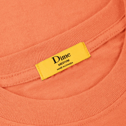 Dime Socks Tee - Pink Clay