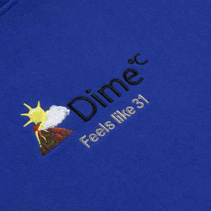 Dime Weather Crewneck - Ultramarine