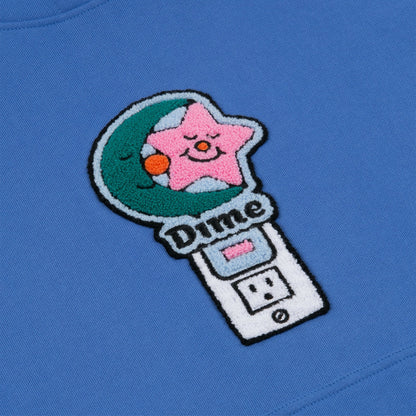 Dime Nightlight Chenille Hoodie - Sonic Blue